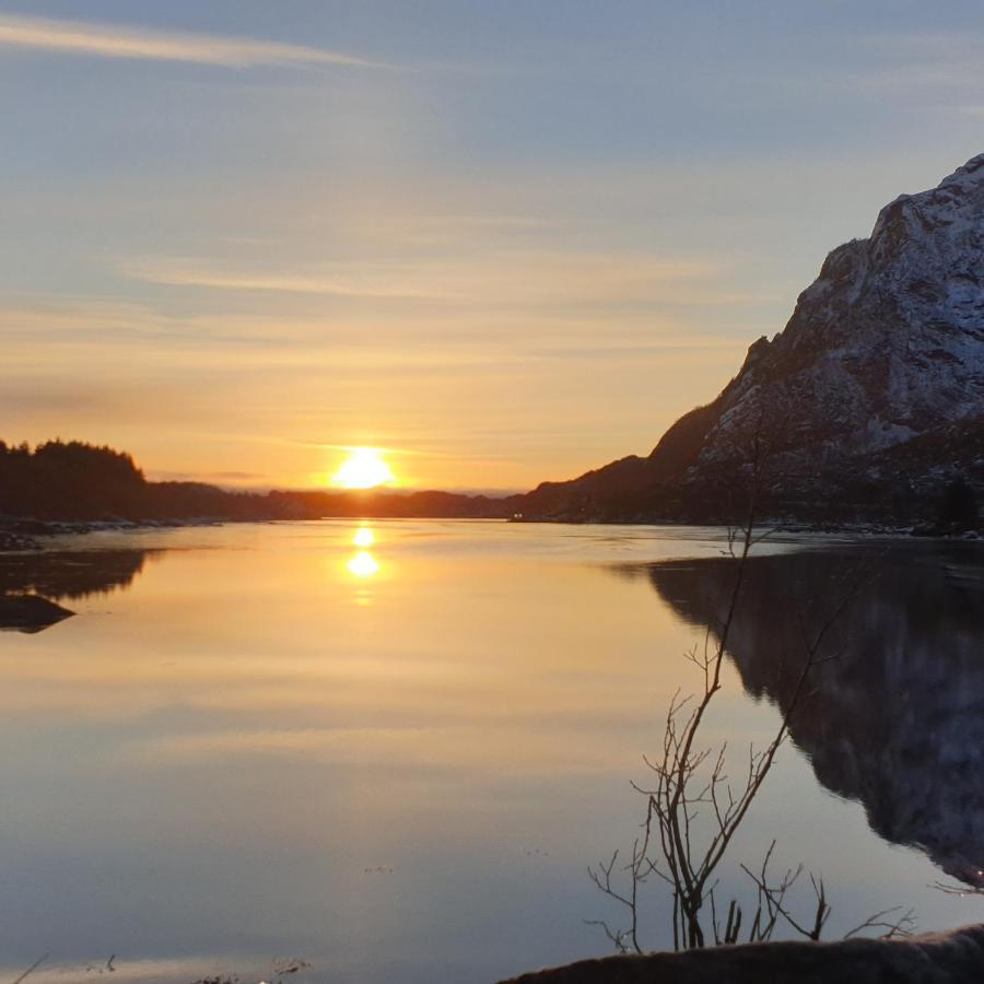 Nydelig Hytte I Kabelvag Lofoten Villa Esterno foto